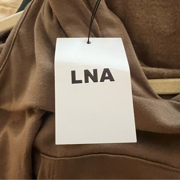 LNA Cold Shoulder Taupe / Brown Hoodie with Front Pocket
LNA NWT Size XS - Picture 4 of 6
